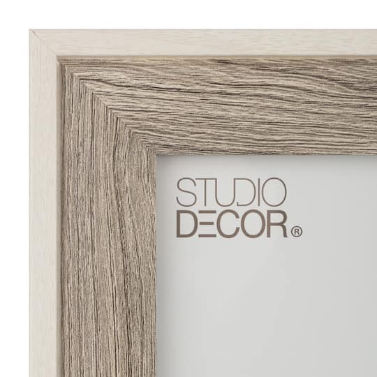 Home Graywash & White Frame by Studio Décor